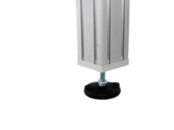 3030 Mount Plate for Leveling Foot and Casters