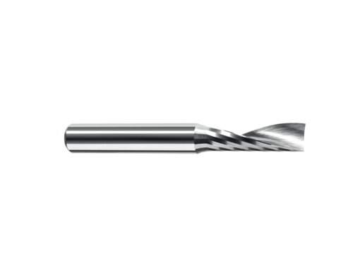 O-Flute Endmill - Carbide, 1/4in Diameter