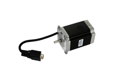 NEMA 23 Stepper Motor - 420 oz-in, 3/8in Shaft, Low Inductance