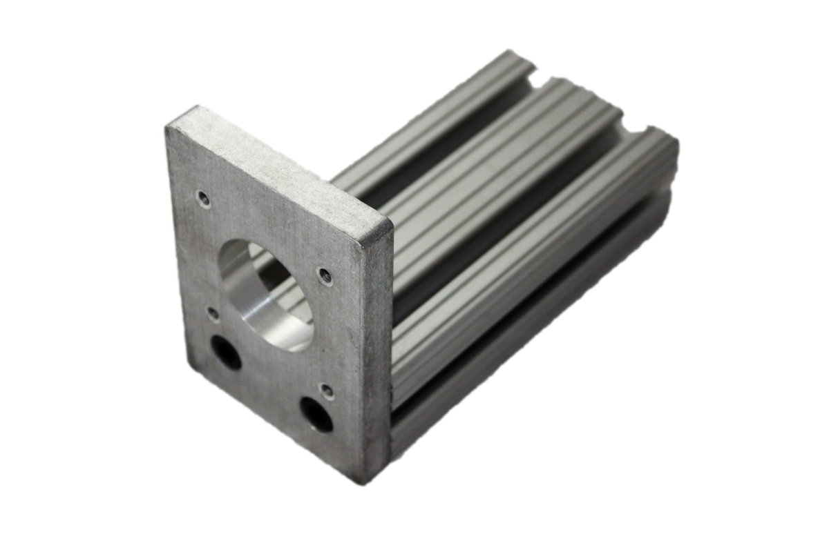 Staffa Montaggio Motore Passo-Passo Nema 23 In Alluminio - 57mm, Per CNC