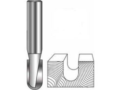Roundnose Bit - Carbide, 1/4in diameter