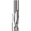 Spiral Upcut Endmill - HSS, 1/8in Diameter, For Wood